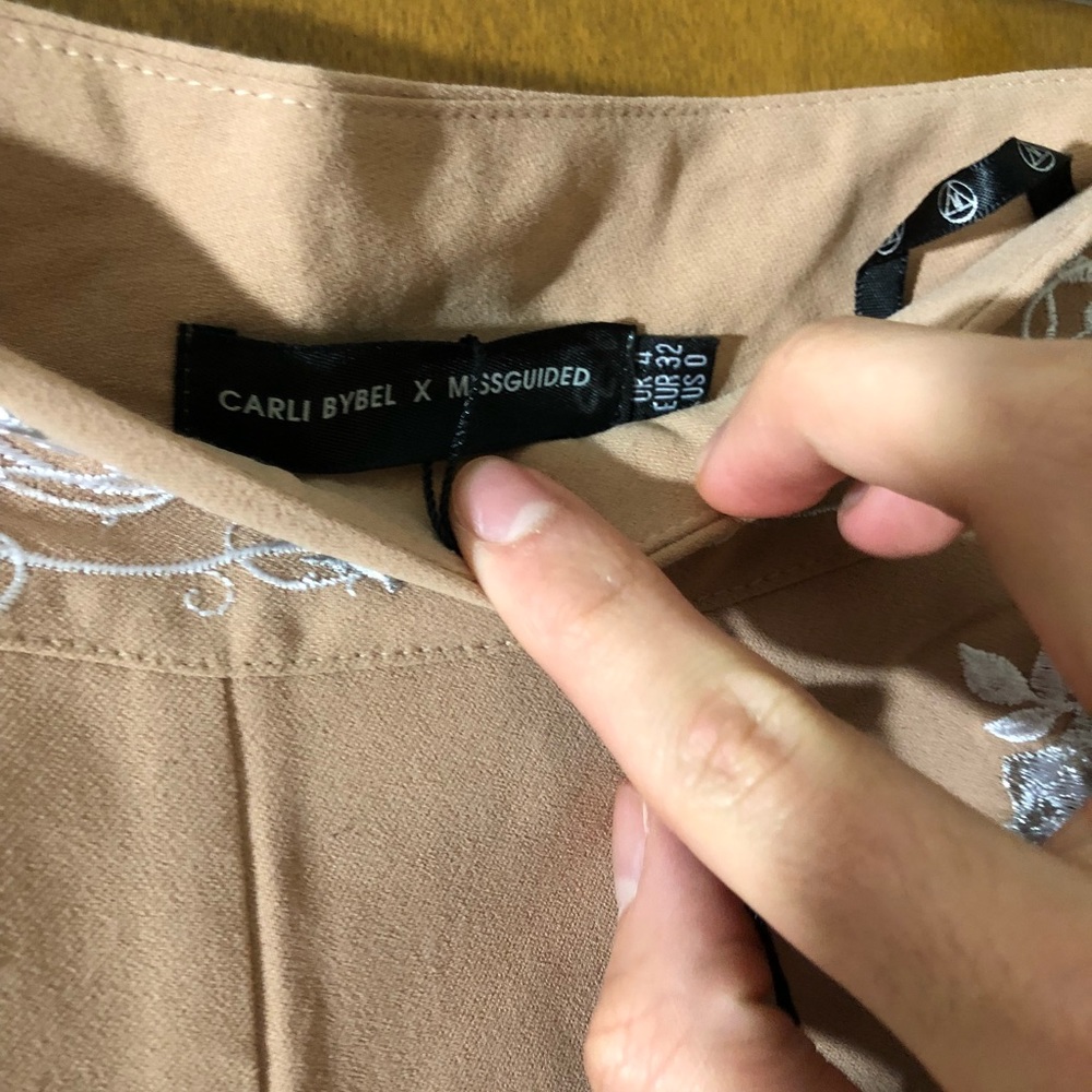 Missguided x carli bybel pants